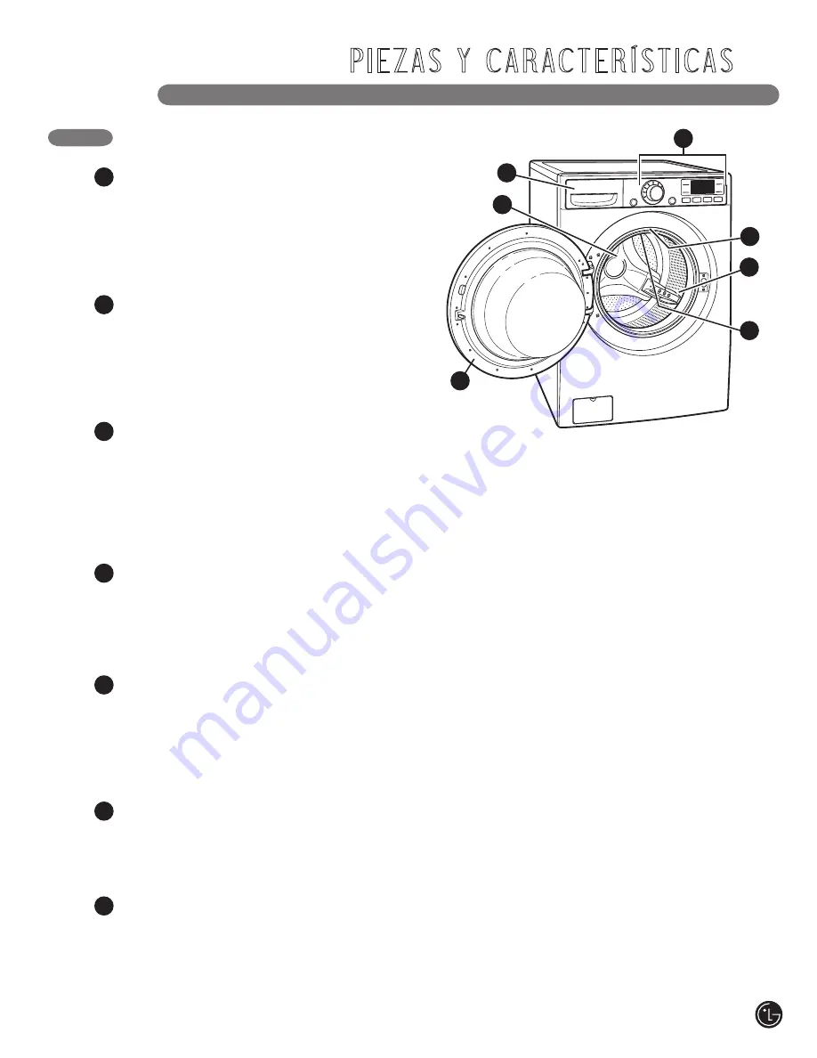 LG STEAM WASHER WDT1652BDS Скачать руководство пользователя страница 45