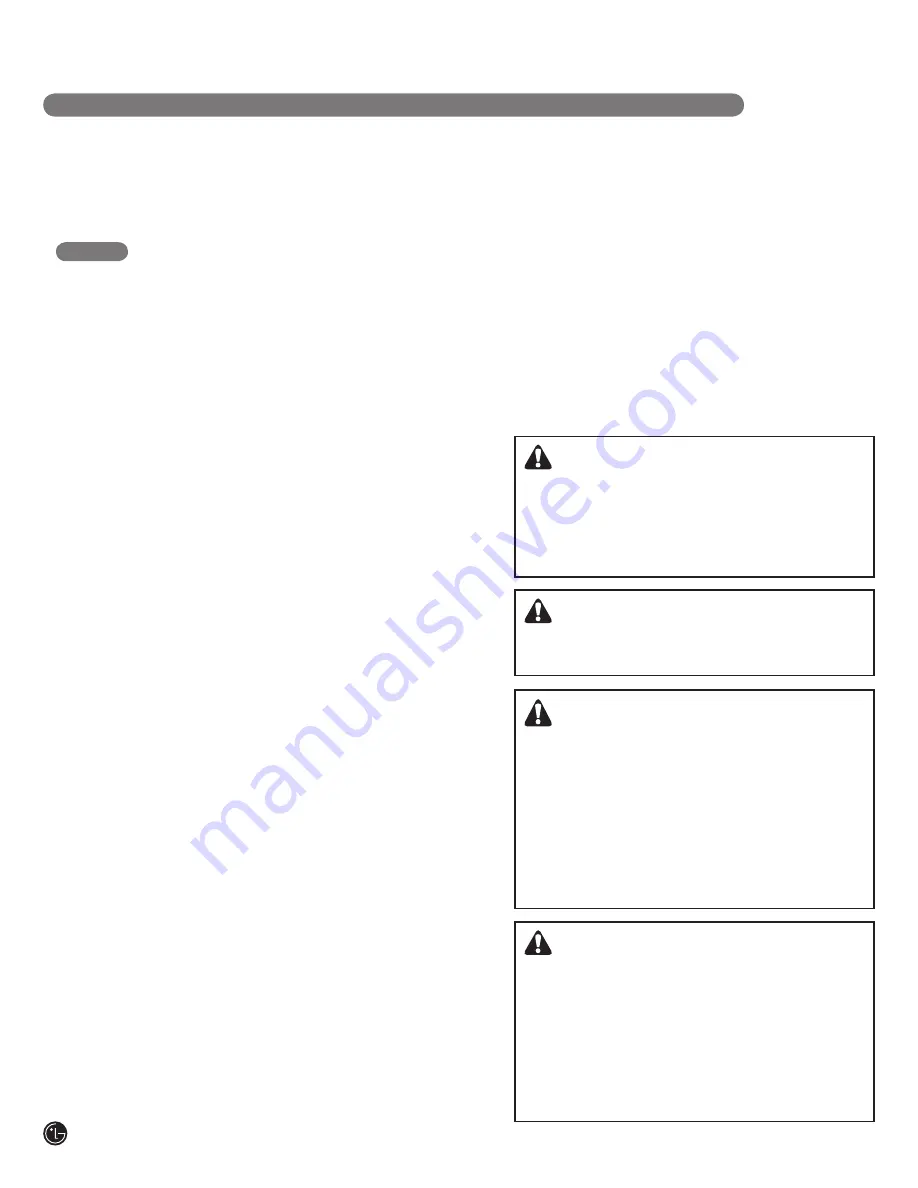 LG Studio LSCI307ST User'S Manual & Installation Instructions Download Page 34