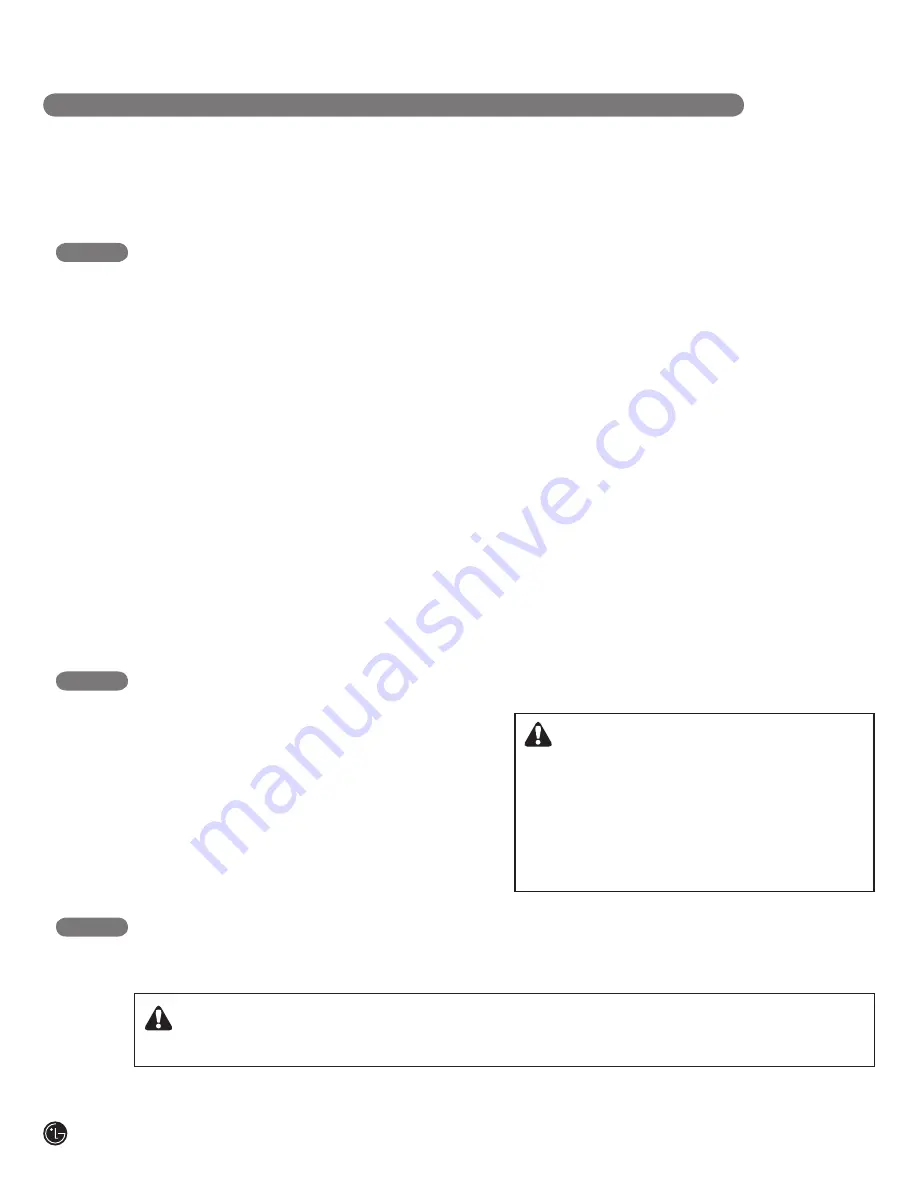 LG Studio LSCI307ST User'S Manual & Installation Instructions Download Page 38