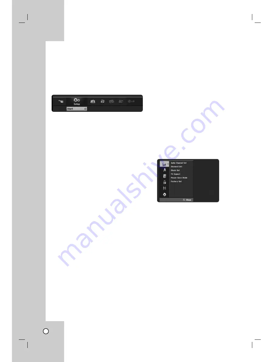 LG SUPER MULTI FORMAT RECORDING DR787T Owner'S Manual Download Page 20