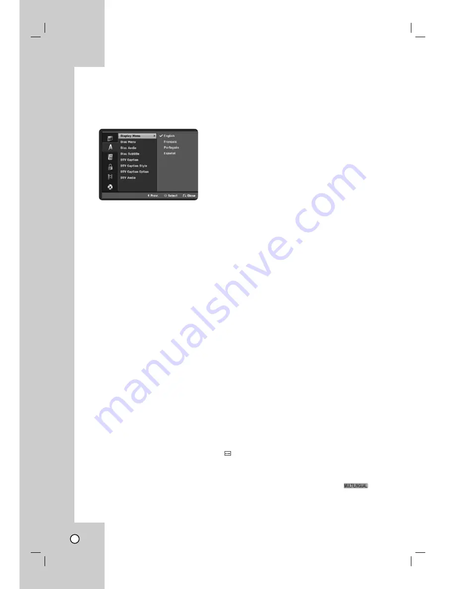 LG SUPER MULTI FORMAT RECORDING DR787T Owner'S Manual Download Page 22