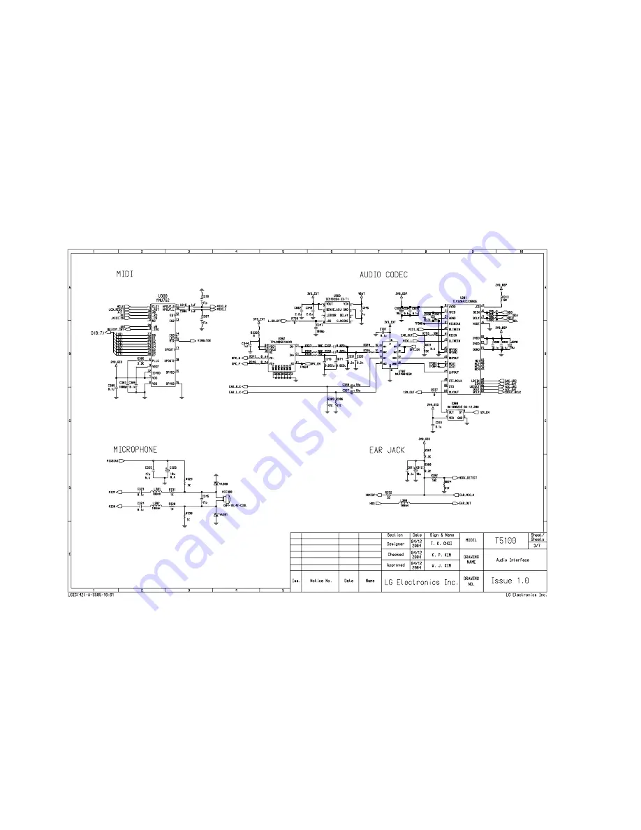 LG T5100 Service Manual Download Page 125