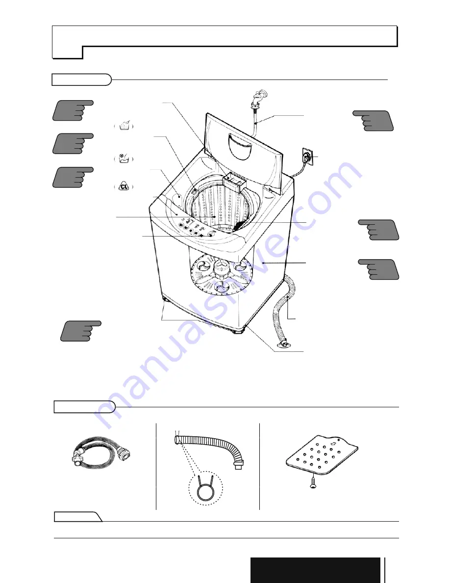 LG T70CSA13P Owner'S Manual Download Page 7