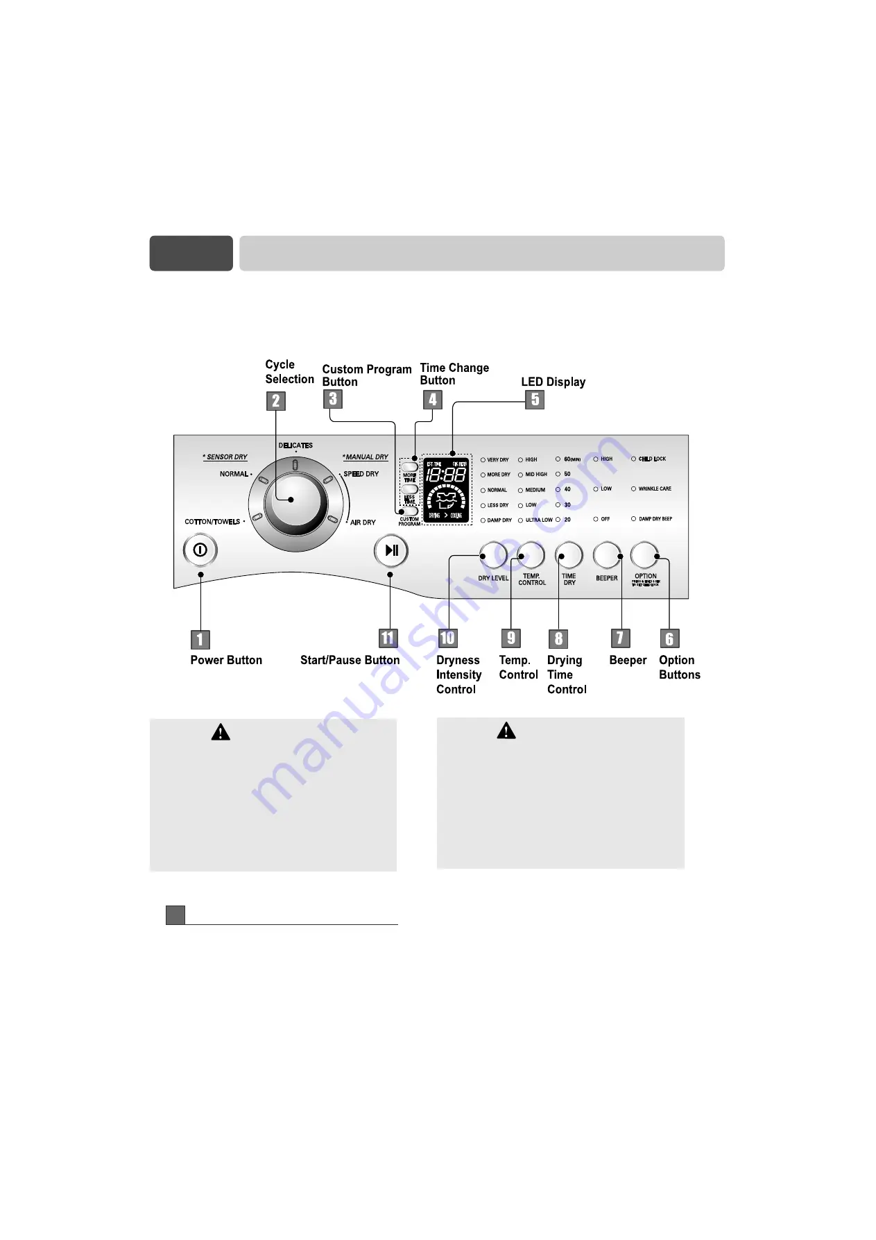 LG TDN12240G Owner'S Manual Download Page 27