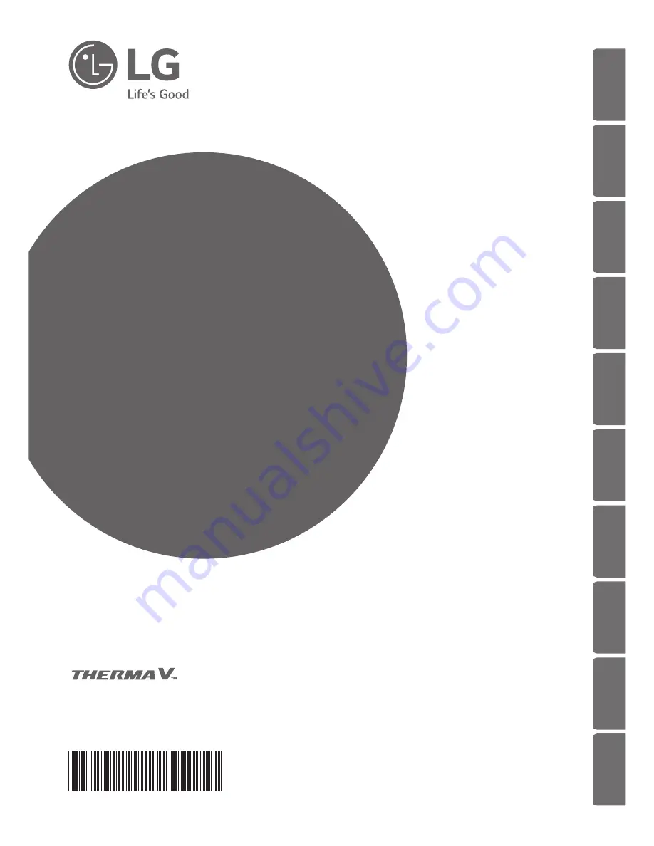 LG Therma V AHNW16606A3 Installation Manual Download Page 1