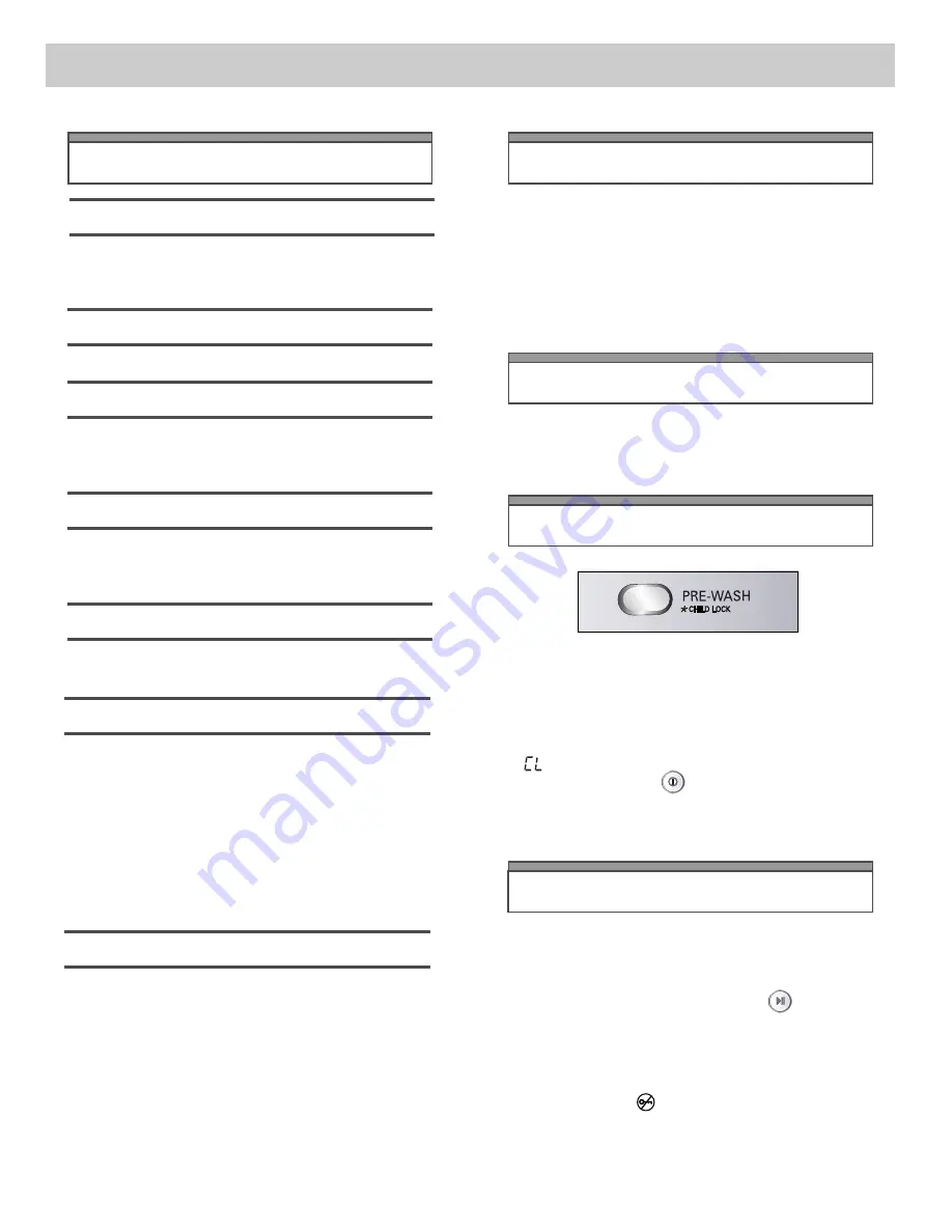 LG TROMM SteamWasher WM2487H Owner'S Manual Download Page 40