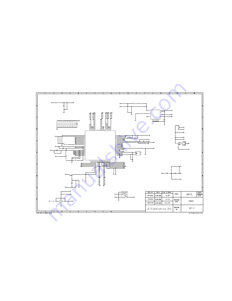 LG U8210 Service Manual Download Page 196