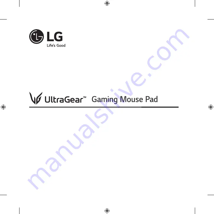 LG UltraGear UGP90HB Скачать руководство пользователя страница 7