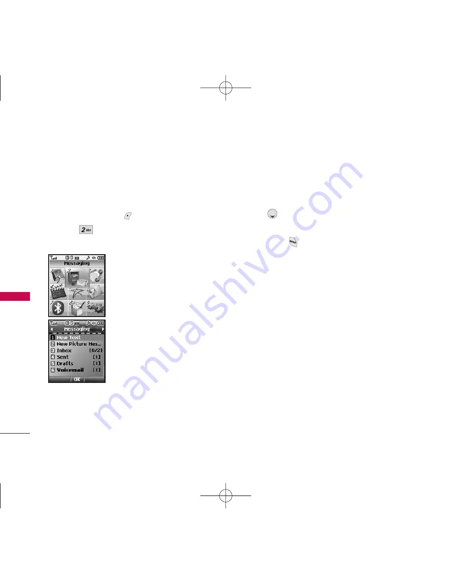 LG UX245 User Manual Download Page 40