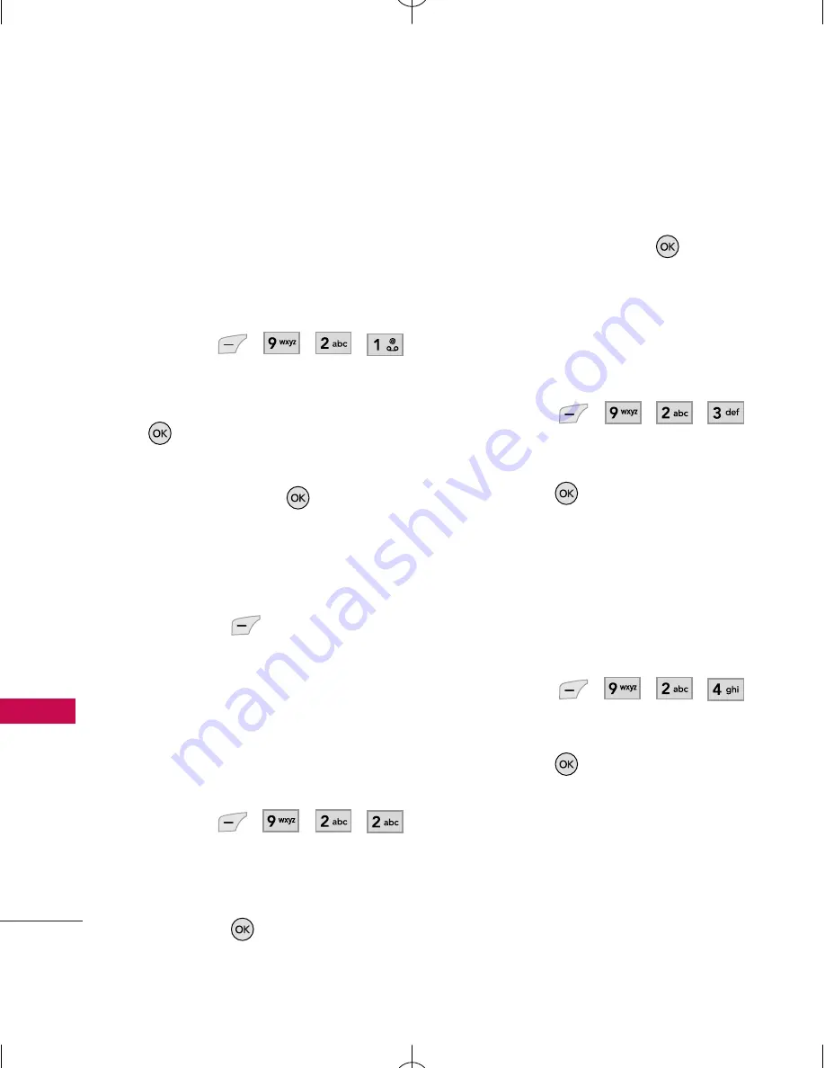 LG UX380 (Spanish) Manual Del Usuario Download Page 61