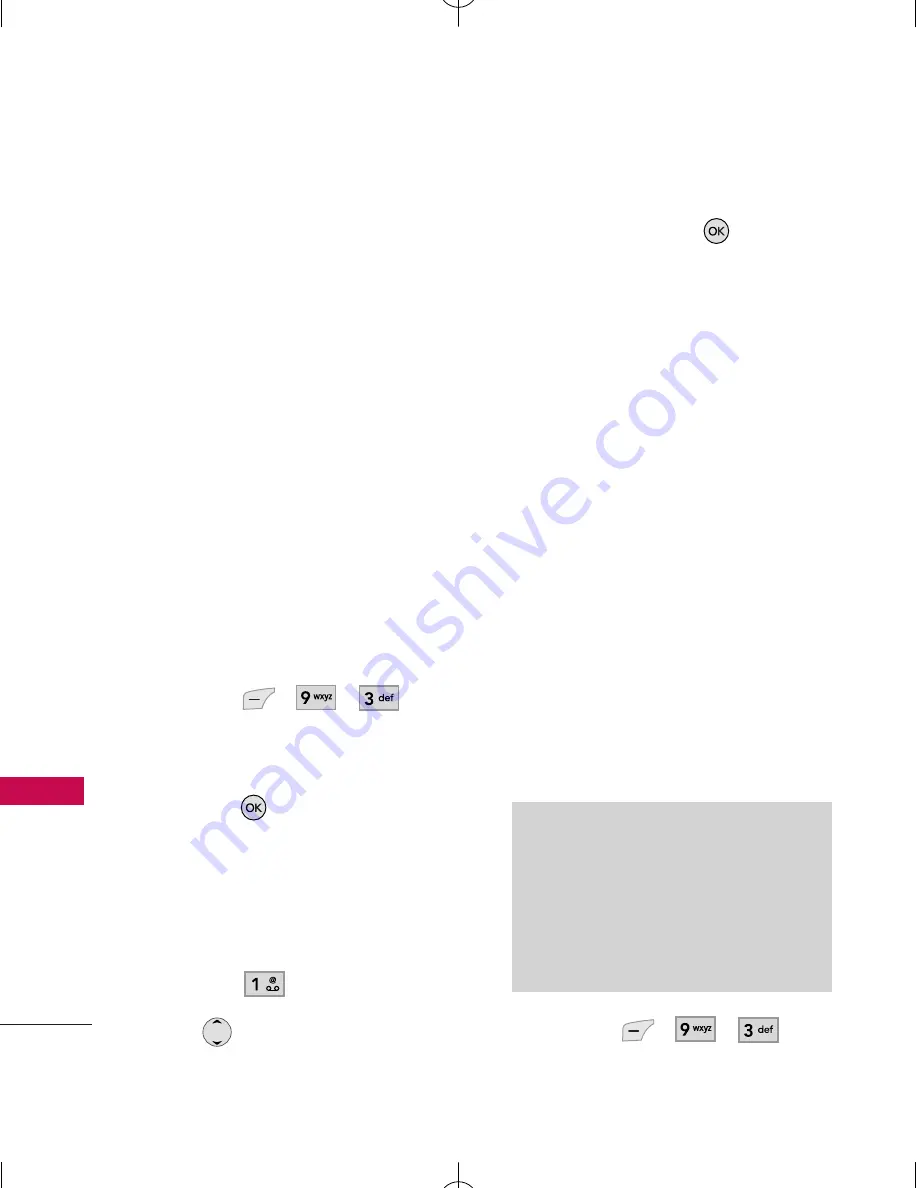 LG UX380 (Spanish) Manual Del Usuario Download Page 63