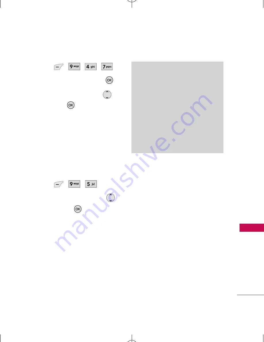 LG UX380 (Spanish) Manual Del Usuario Download Page 68