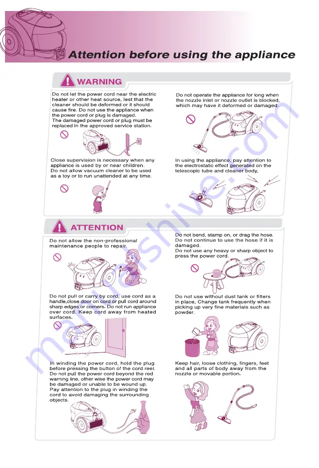 LG VC3016NRTV Manual Download Page 19