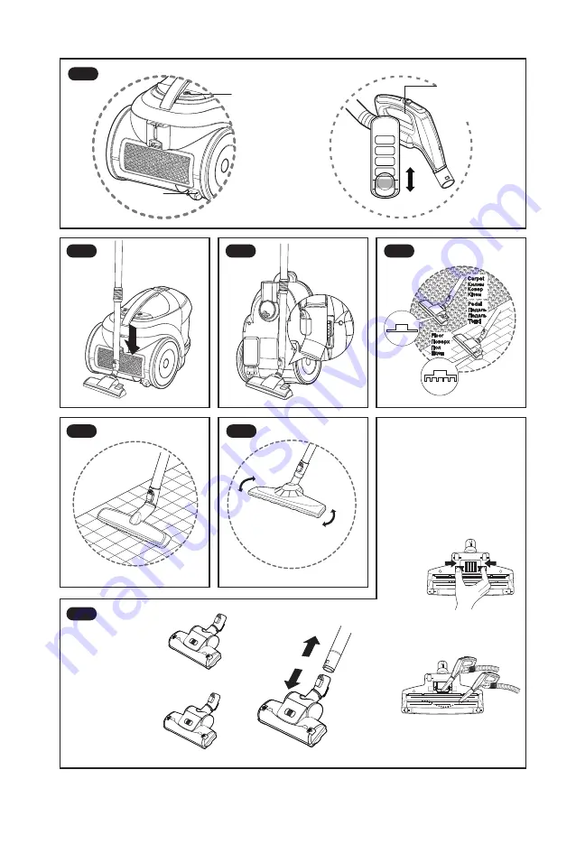 LG VC3018 H Series Owner'S Manual Download Page 7