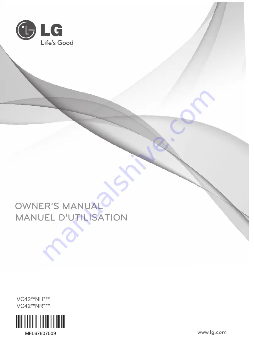 LG VC42NH Series Owner'S Manual Download Page 2