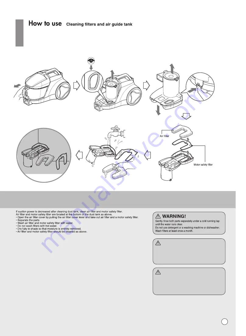 LG VC42NH Series Owner'S Manual Download Page 30