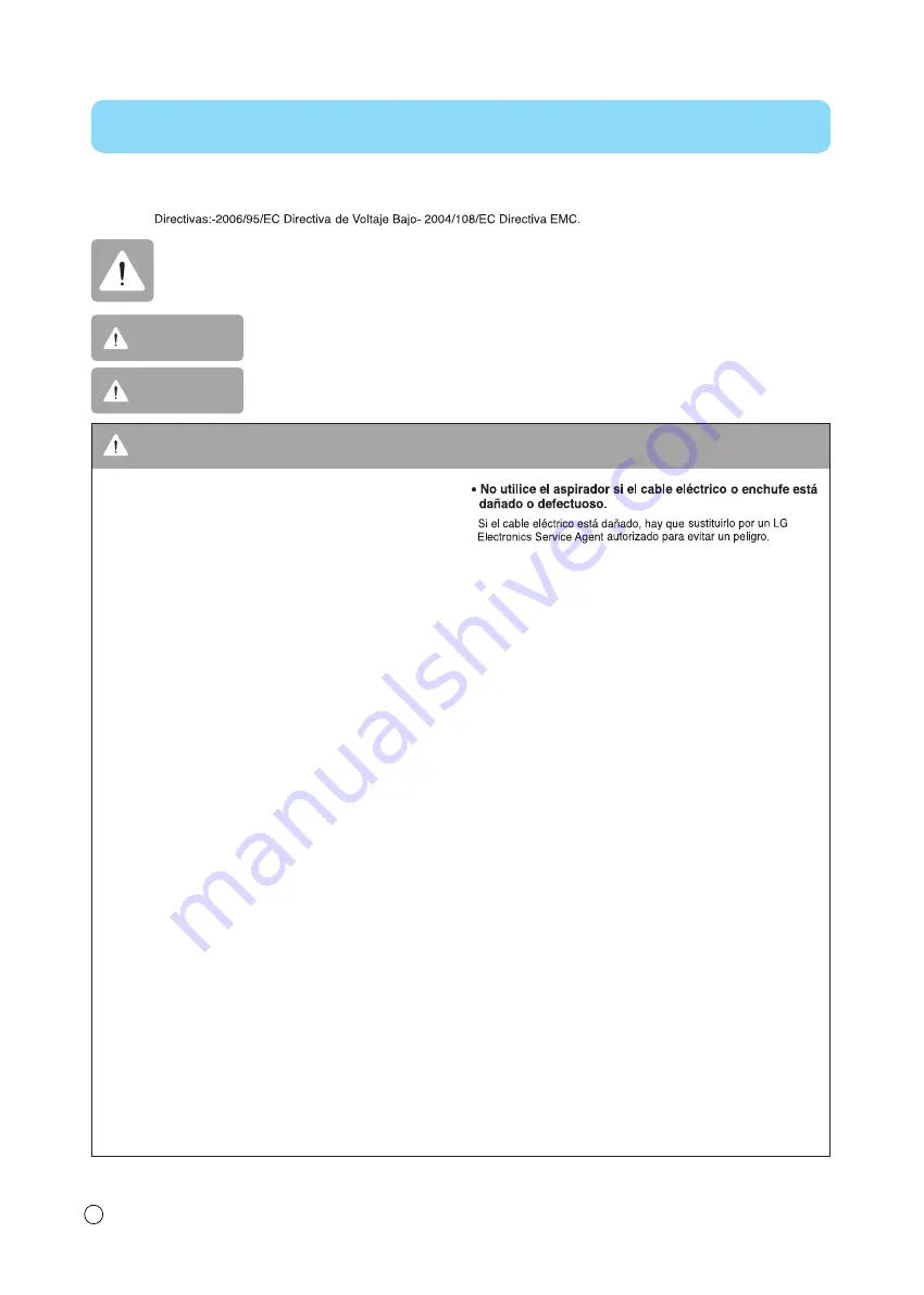 LG VC50 H Series Owner'S Manual Download Page 7