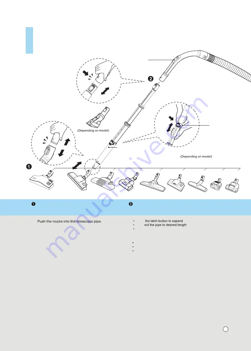 LG VC50 H Series Owner'S Manual Download Page 10