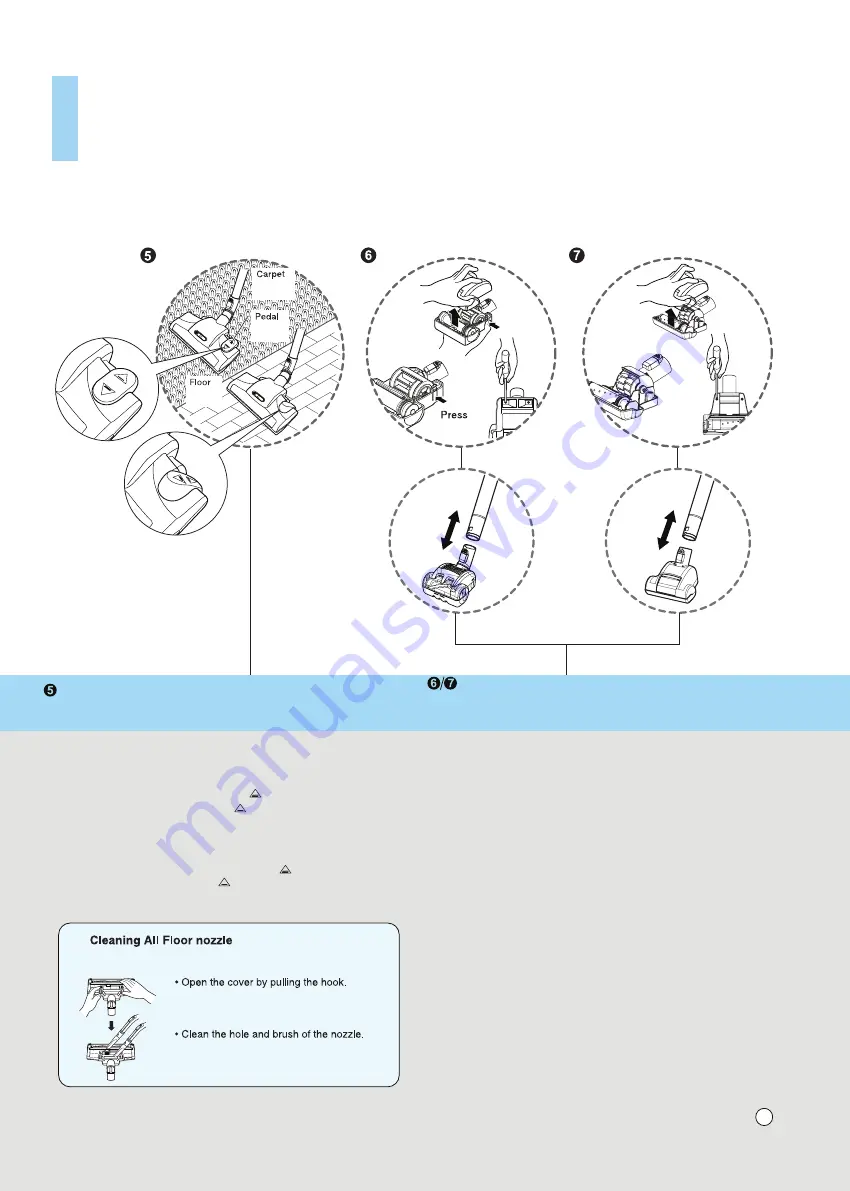 LG VC50 H Series Owner'S Manual Download Page 18