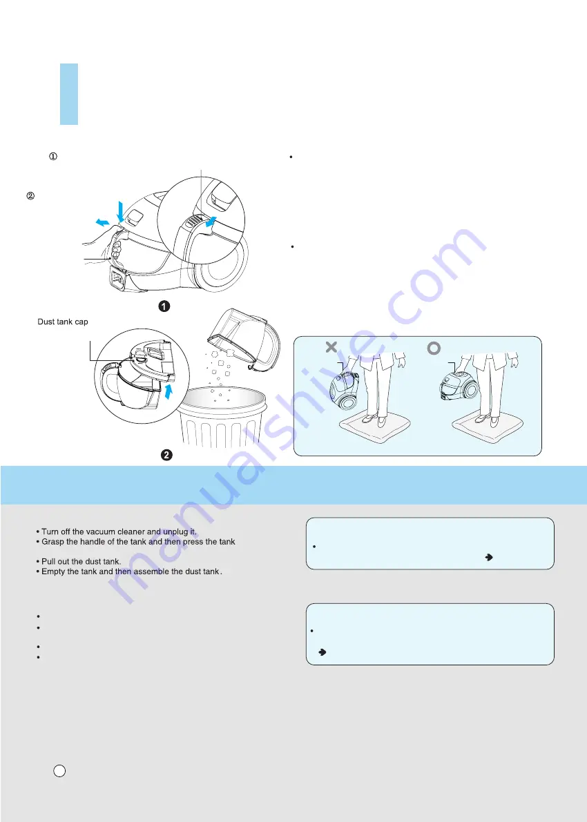 LG VC50 H Series Owner'S Manual Download Page 21