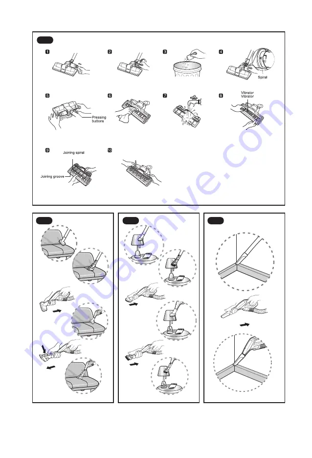 LG VC61 NHTY Series Owner'S Manual Download Page 5