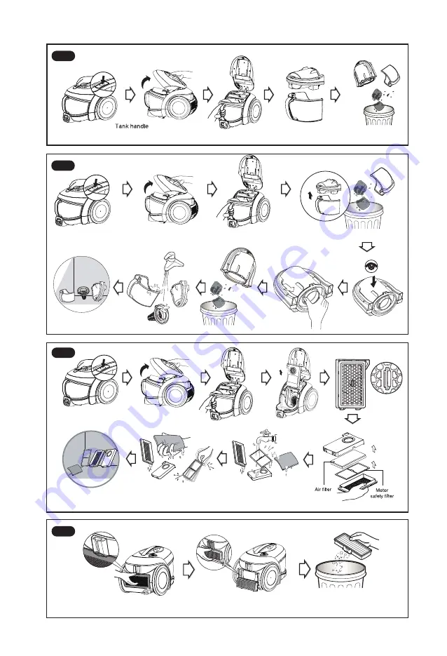 LG VC61 NHTY Series Owner'S Manual Download Page 6