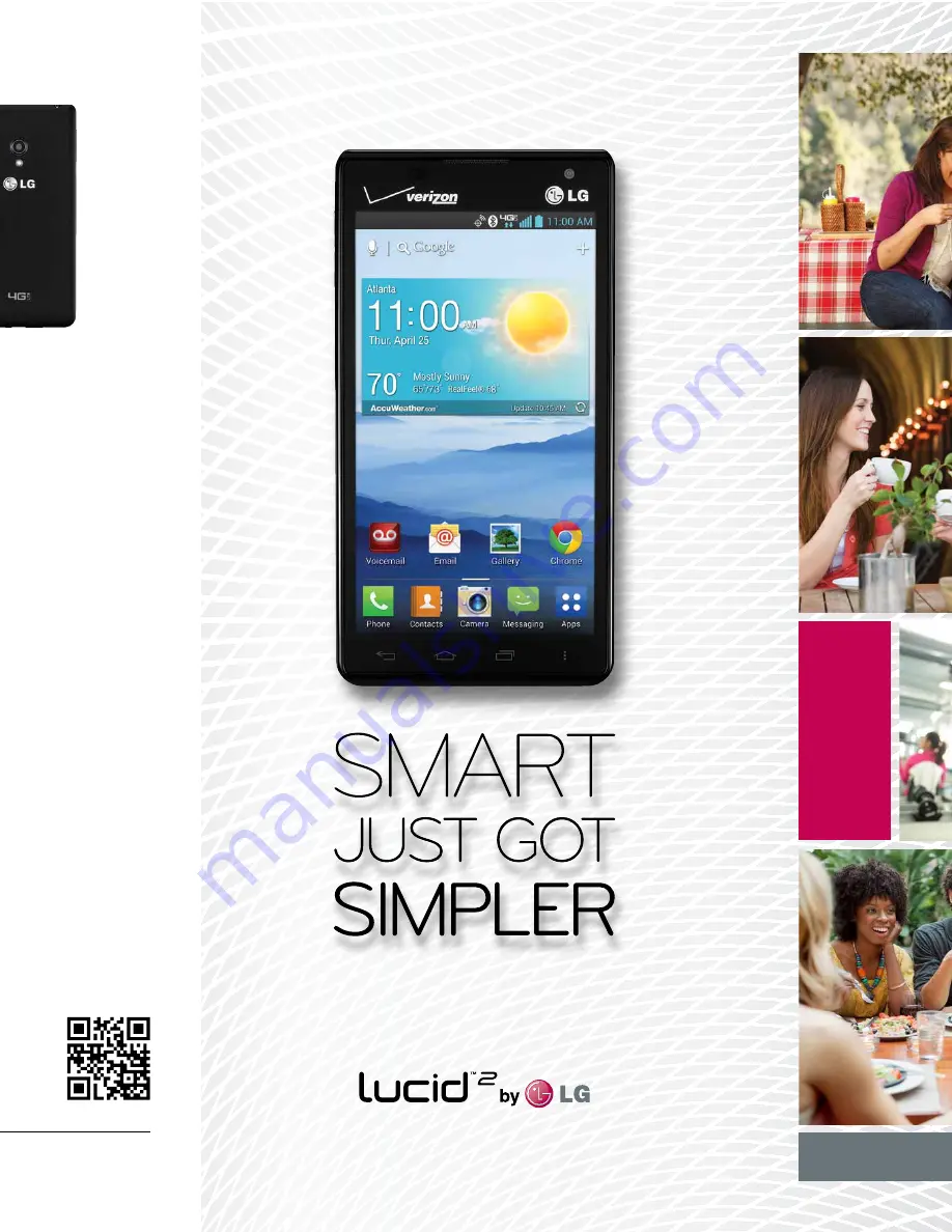 LG Verizon Lucid 2 Brochure Download Page 1