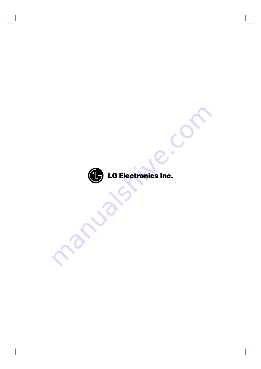 LG VLK9320QW1M Owner'S Manual Download Page 37