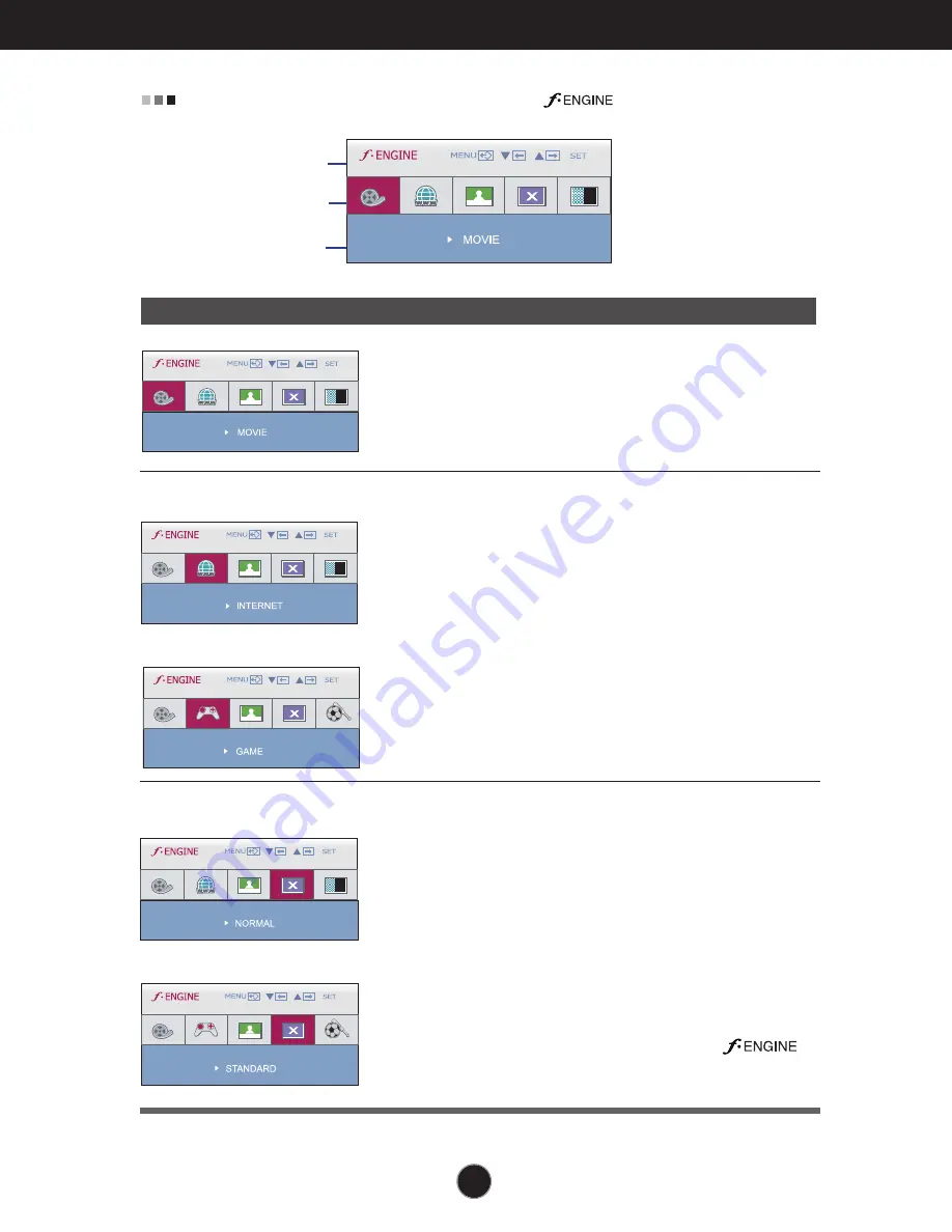 LG W2253VP User Manual Download Page 21