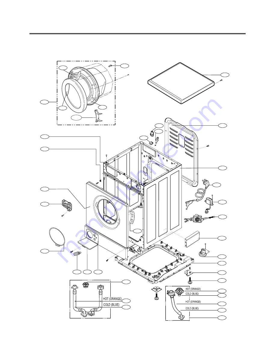 LG WD-10120FB Service Manual Download Page 4