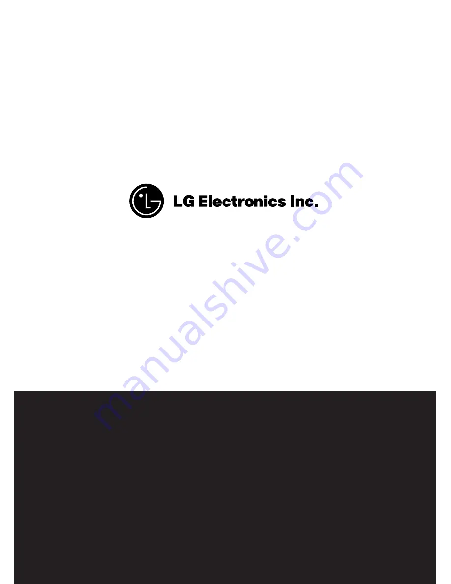 LG WD-1048(0~9)N(P) Series Serveice Manual Download Page 1