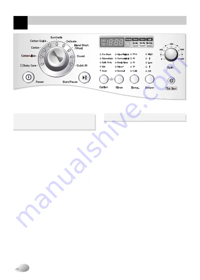 LG WD-E1212TD Owner'S Manual Download Page 16