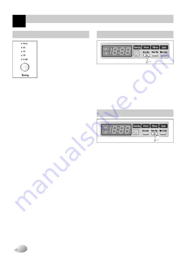 LG WD-E1212TD Owner'S Manual Download Page 20