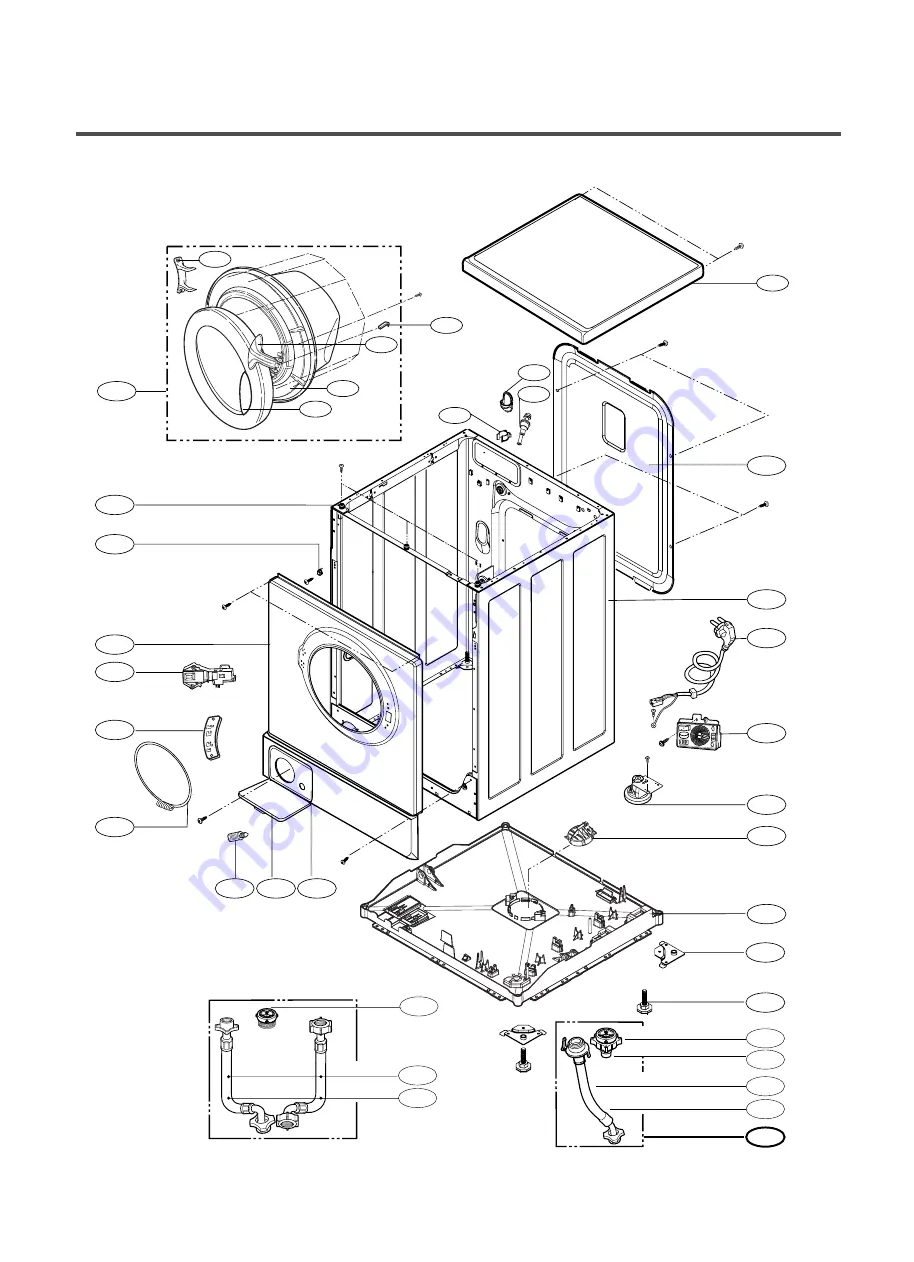 LG WD(M)-12350(5)FD Service Manual Download Page 33