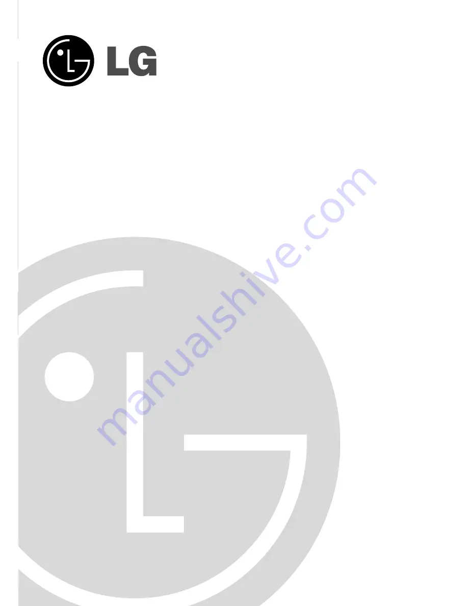 LG WF-D1617DD Owner'S Manual Download Page 1