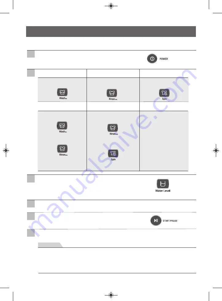 LG WF-S150S Owner'S Manual Download Page 25