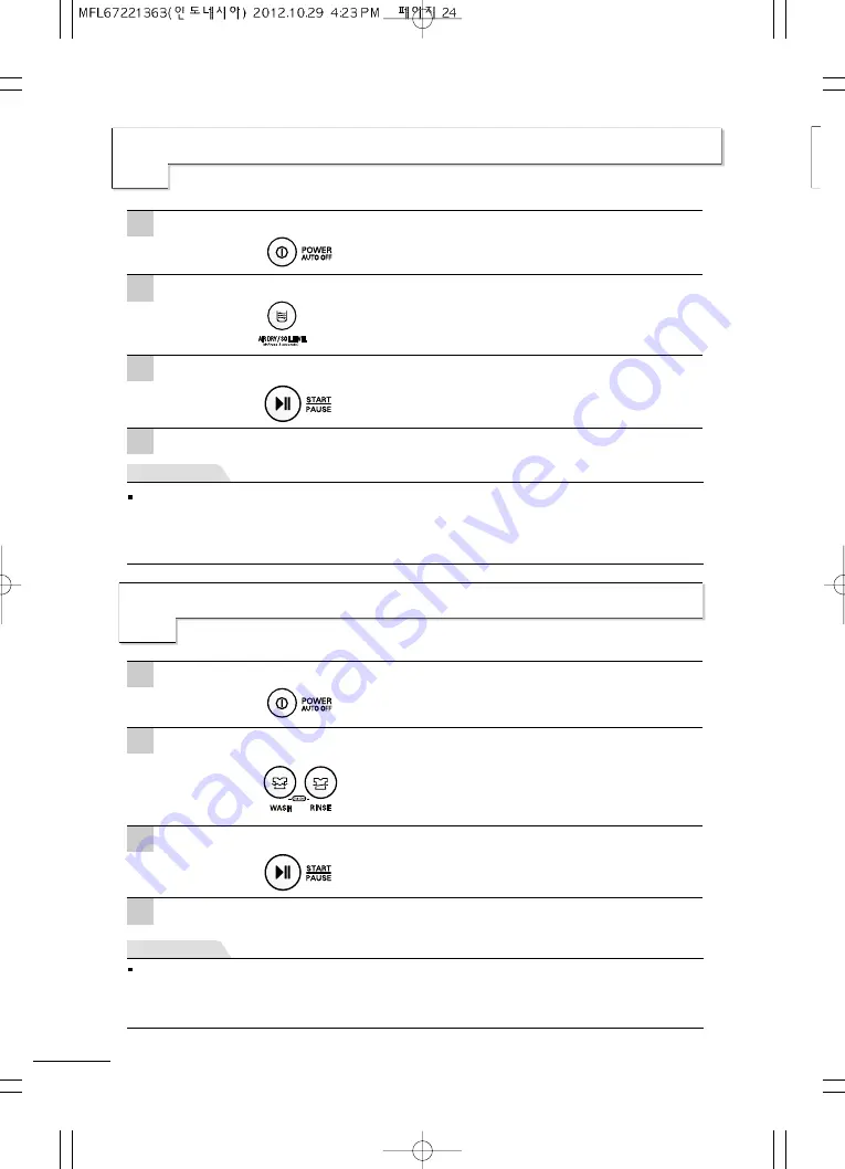 LG WF-S20D6 Owner'S Manual Download Page 66