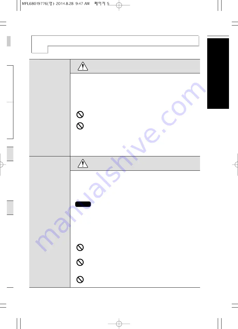 LG WFS2118EKD Owner'S Manual Download Page 5