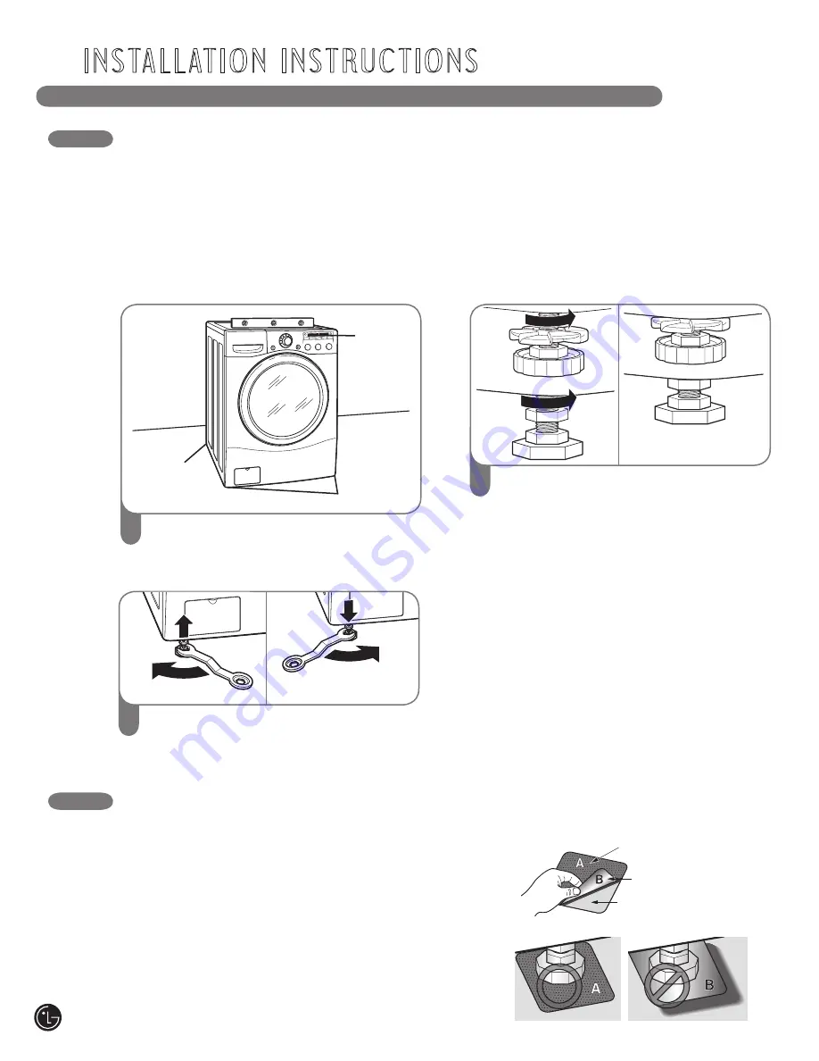 LG WM2020C Series Скачать руководство пользователя страница 14