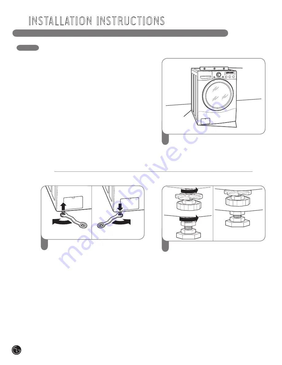 LG WM2050H Series Скачать руководство пользователя страница 14