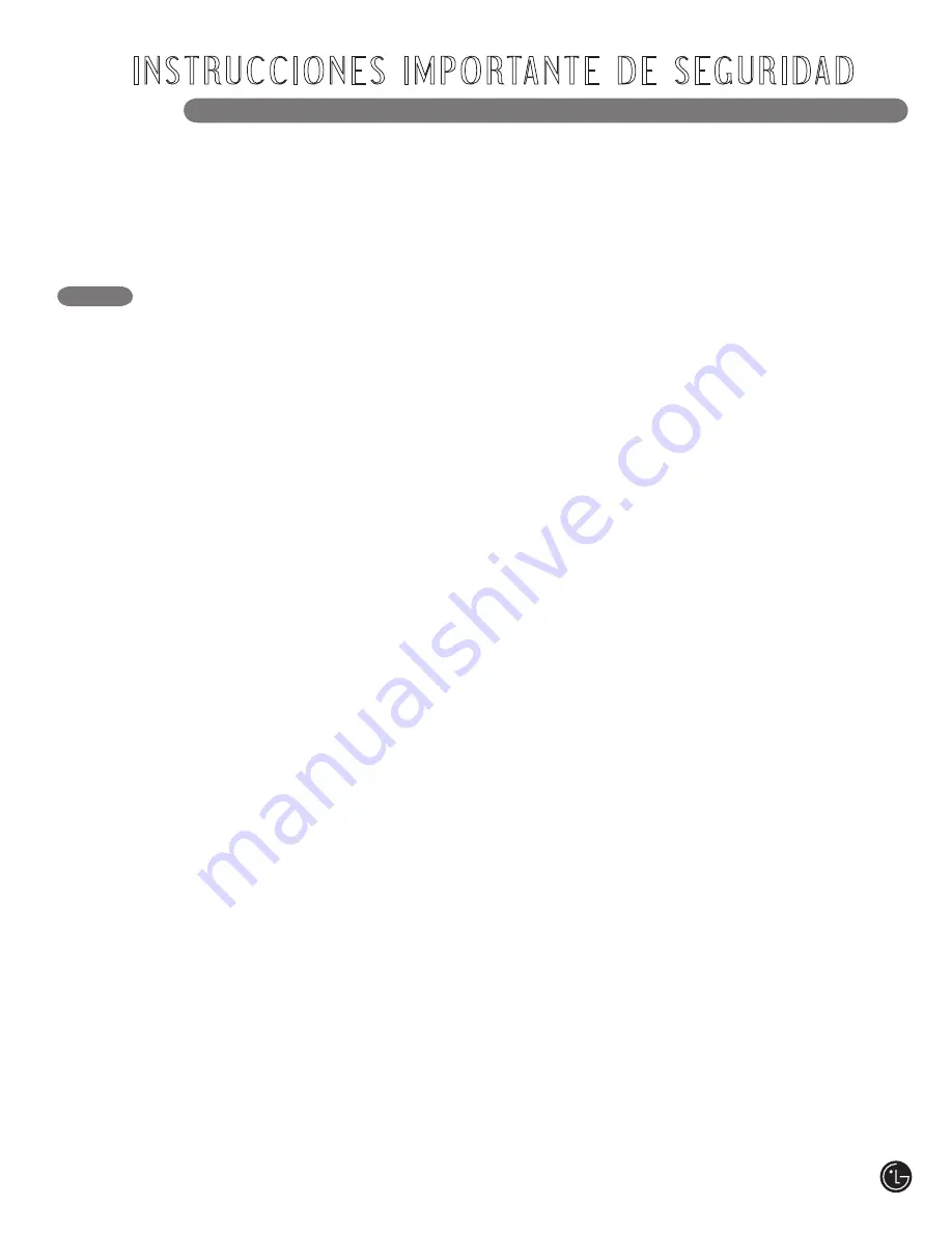 LG WM2050H Series User'S Manual & Installation Instructions Download Page 39