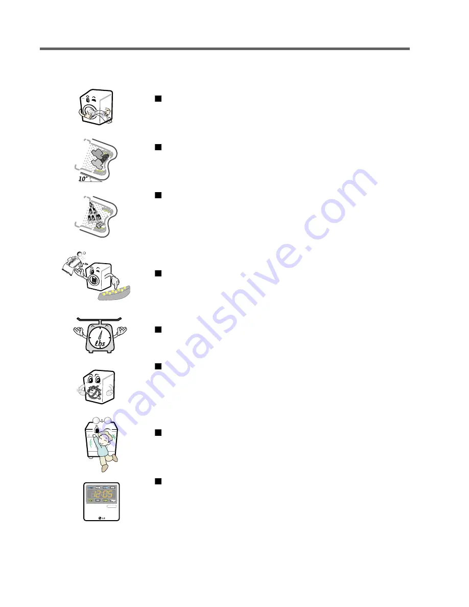 LG WM2077CW Service Manual Download Page 5