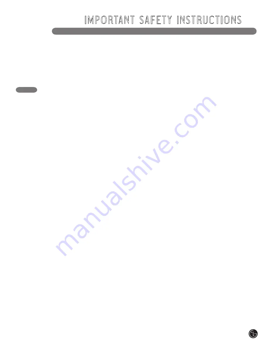 LG WM2140C Series User'S Manual & Installation Instructions Download Page 5