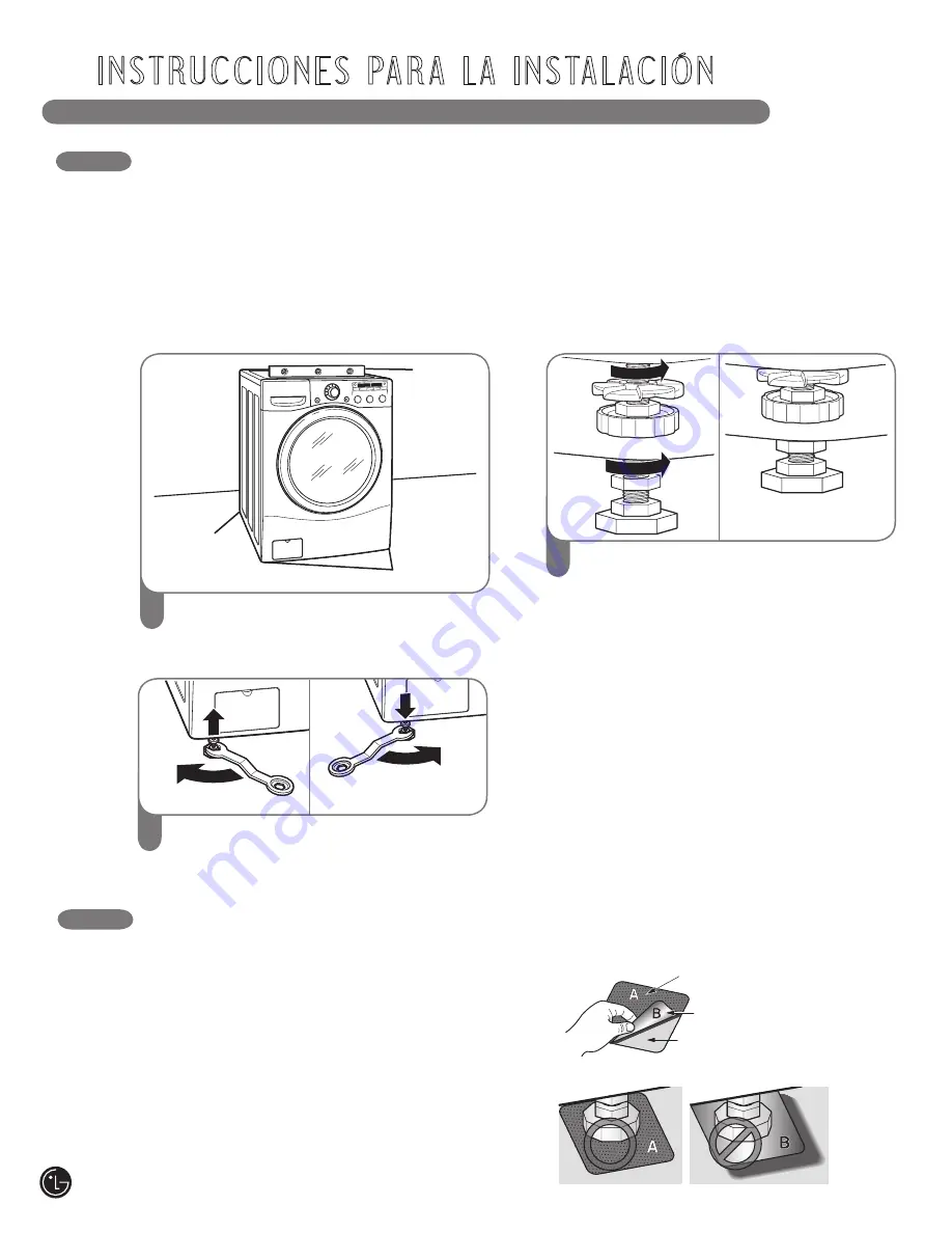 LG WM2140C Series Скачать руководство пользователя страница 48