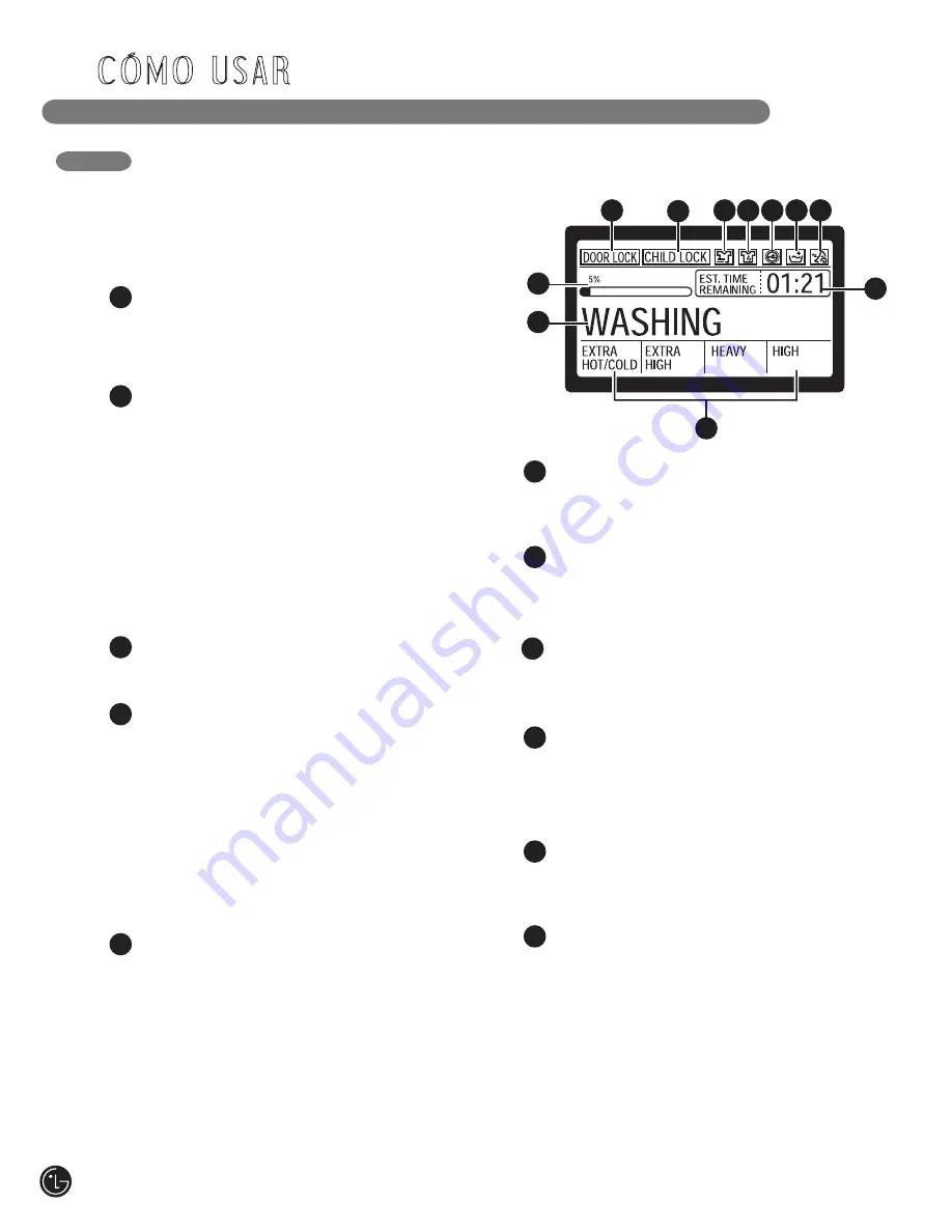 LG WM3001HWA Скачать руководство пользователя страница 54