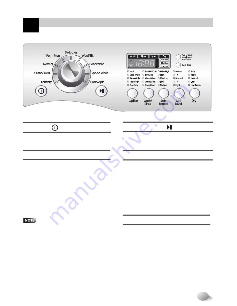 LG WM3431HW Owner'S Manual Download Page 14