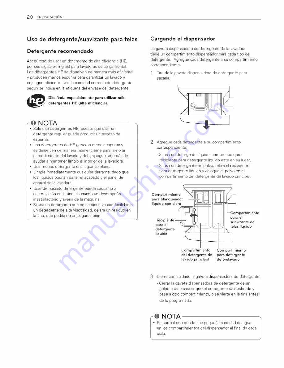 LG WM8500H*A Скачать руководство пользователя страница 64