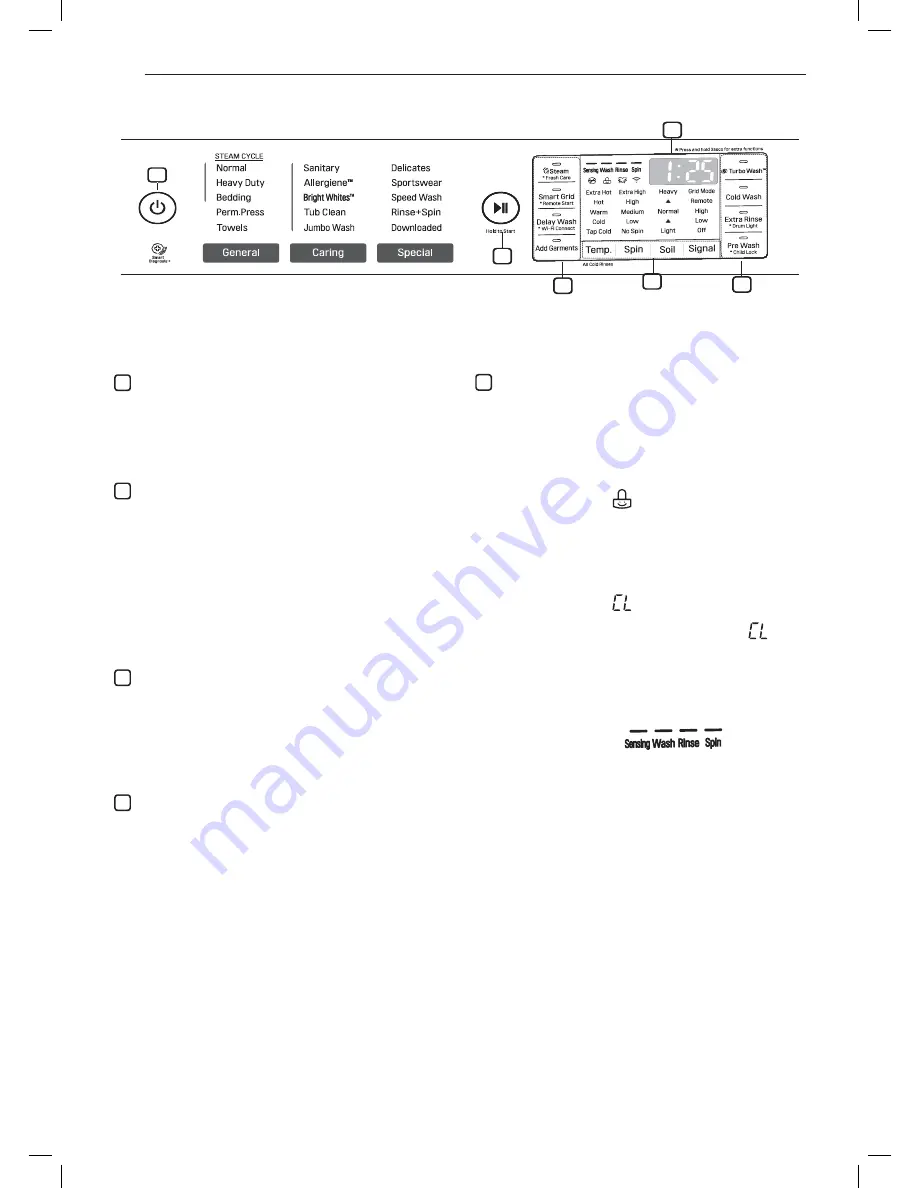 LG WM9500H*A Скачать руководство пользователя страница 22