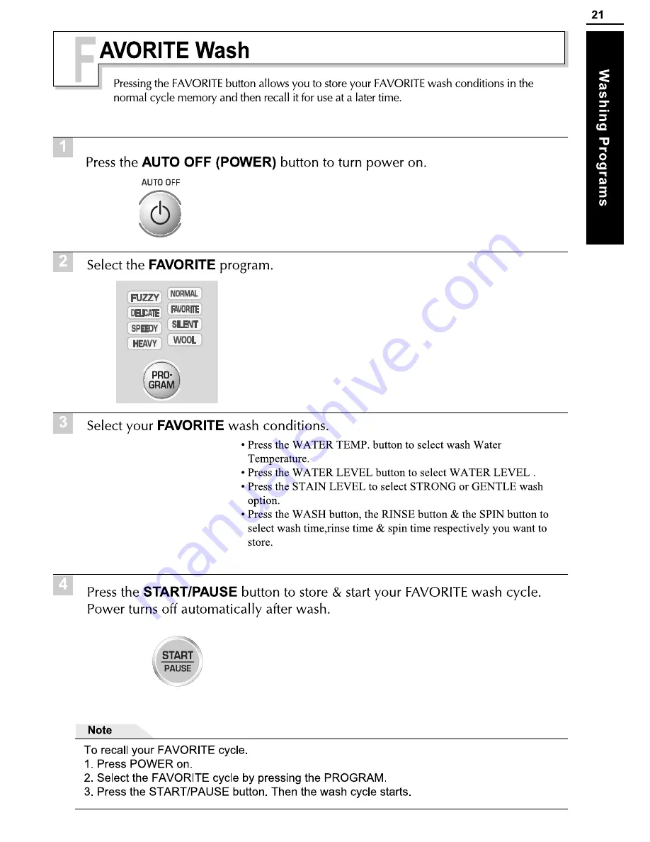 LG WT-H756 Owner'S Manual Download Page 21