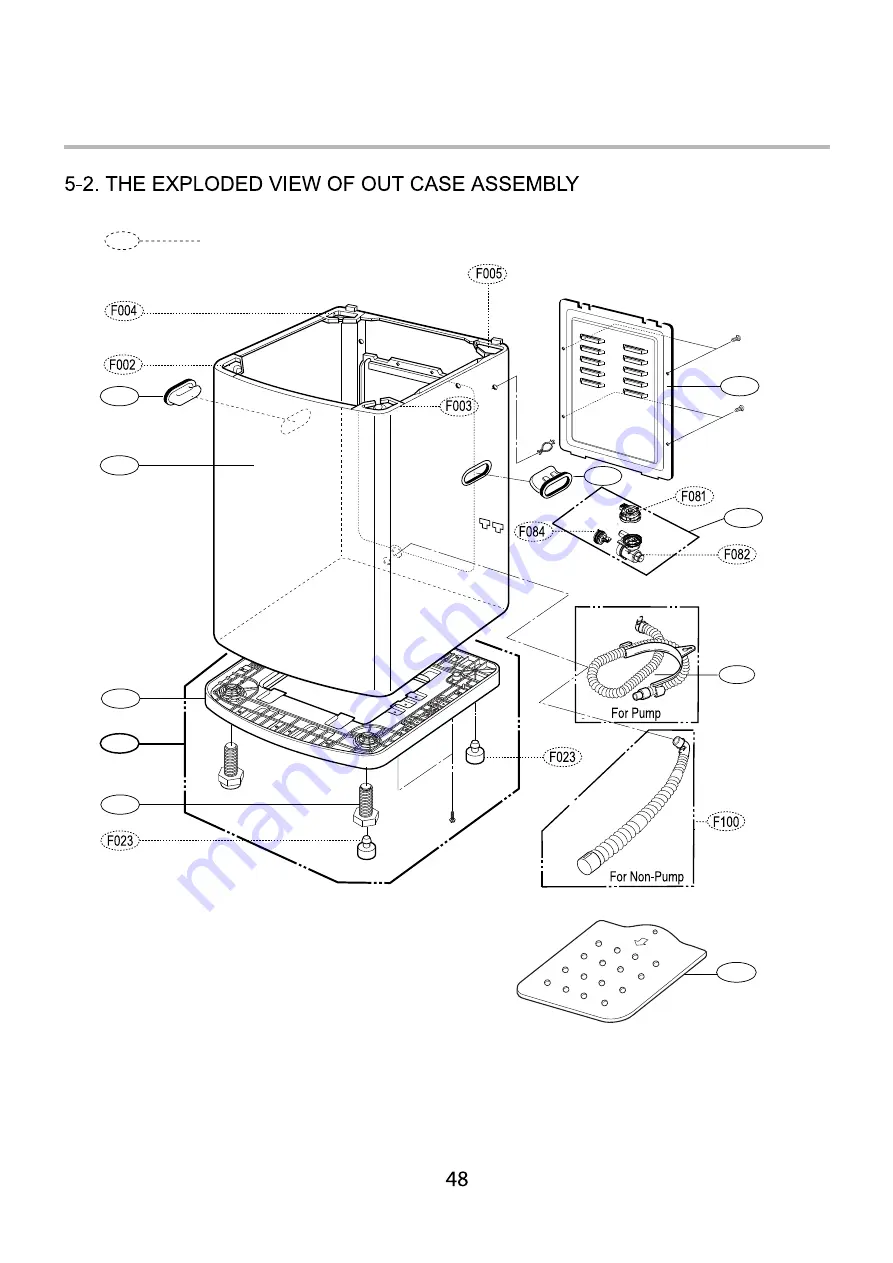 LG WT17DSBP Service Manual Download Page 48